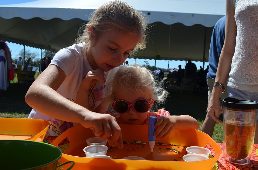 Lila and Ellery Denk work together