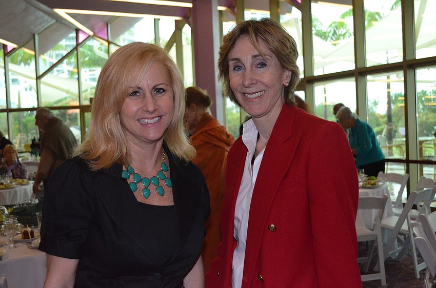 Anita Rahn and Muffi Hiss attend the luncheon afterwards.