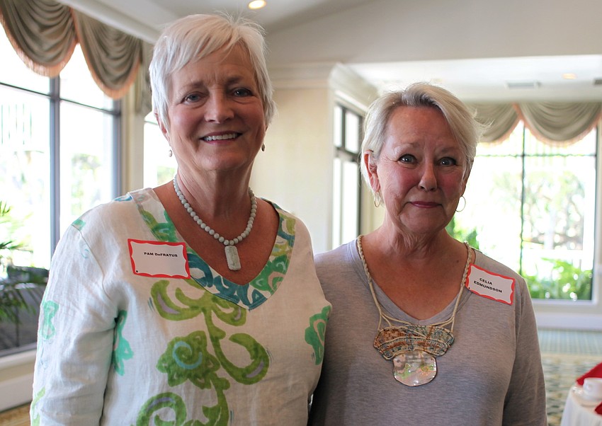 Pam DeFratus and Celia Edmundson