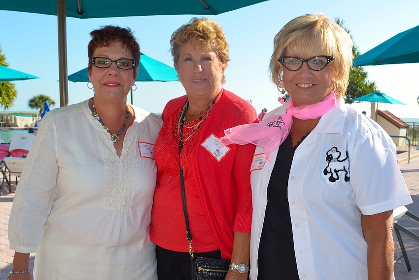 Mary Ann Wetzel, Virginia Kelly and Marsha Buenzow