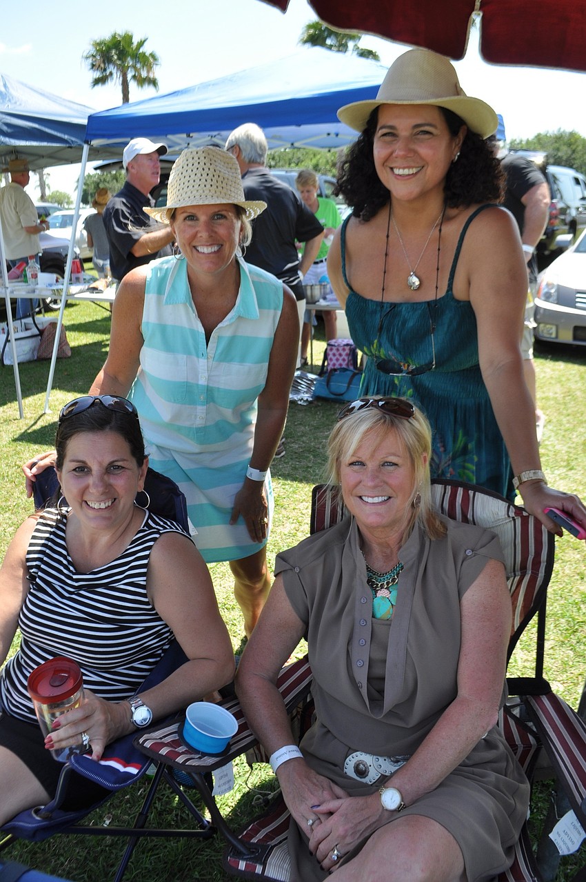 Clockwise from front, left: Robin Agnosti, Jodi Carroll, Gisele Sweeney and Tamara Carey