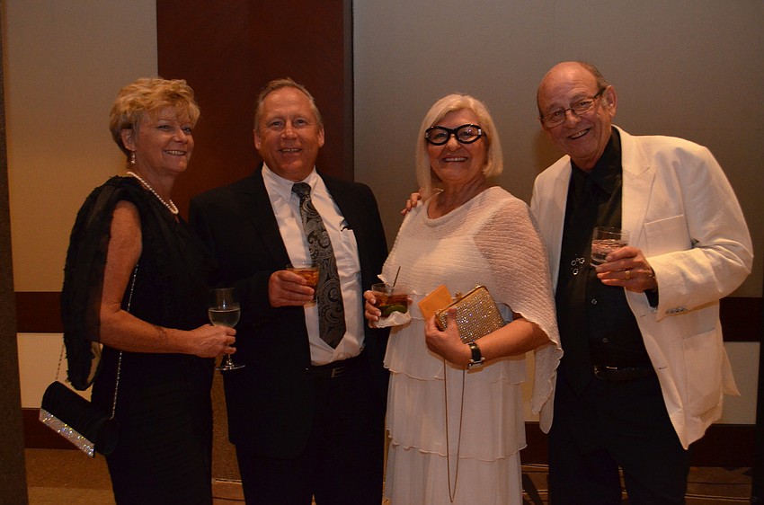 Peggy and Larry Heaslip with Doreen and Ken Lilley