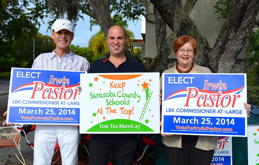 Bob Clark, Scott Pastor and Lynn Burton