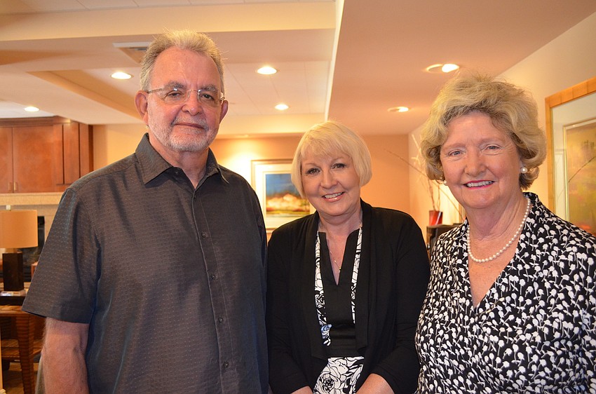 Douglas and Pat Martyn and Irene Dignan