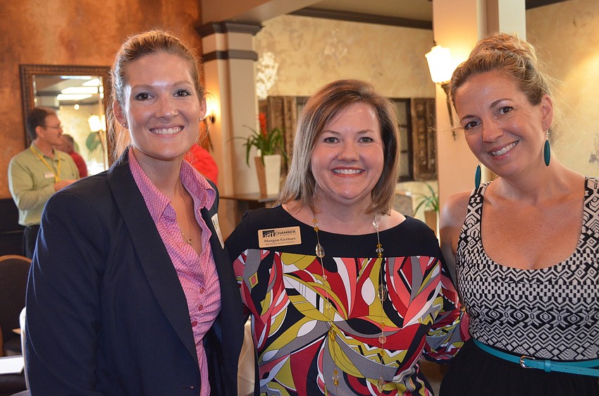 Marisa Hannum, Morgan Gerhart and Nikki Logan