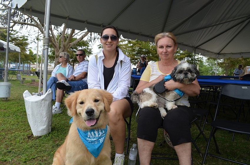 Samantha and Cindy Bono with Lily and Oliver