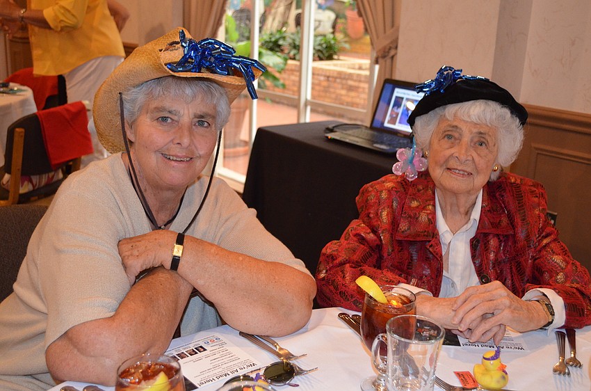 Harriet Frye and Connie Brussee