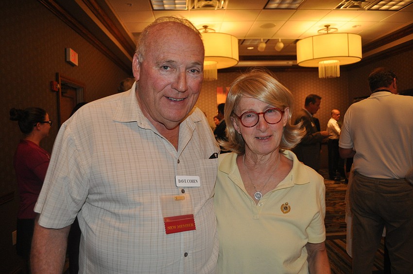Dave Cohen and Laya Shugol of the Lakewood Ranch Republican Club