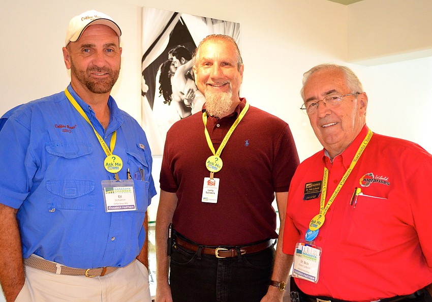 Ed Koehler, Larry Sanders and Robert Leibold