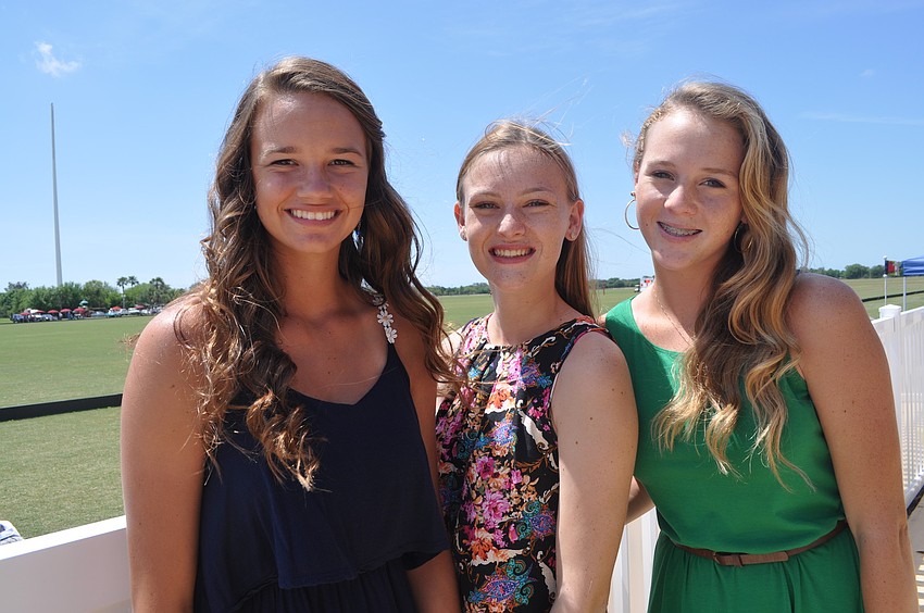 Ashley Bongart, Anne-Marie Harding and Gabrielle Goldin
