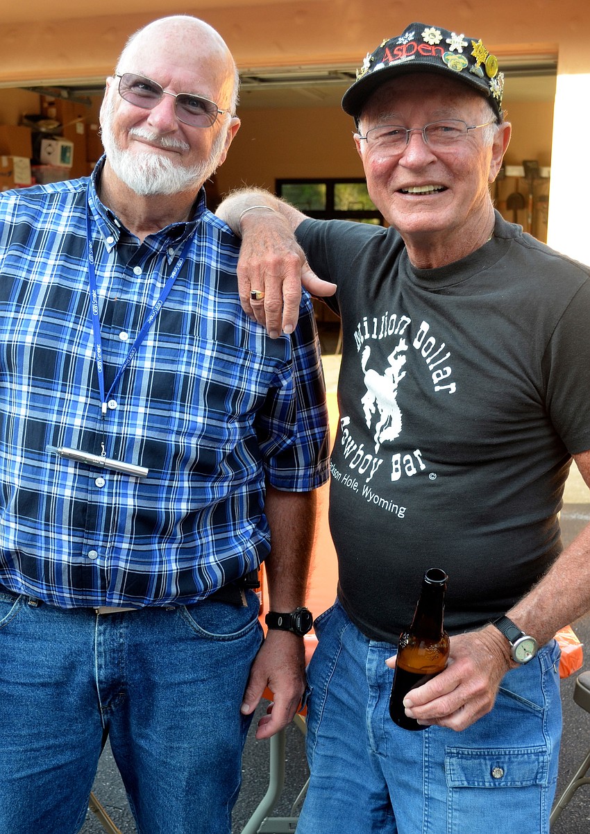 Robert Lightfoot with his brother, Michael