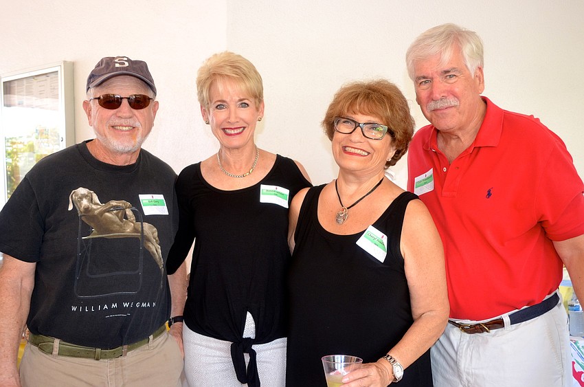 Bob Gary and Bonnie Wilder with Cheryl and Stanley Friedlander