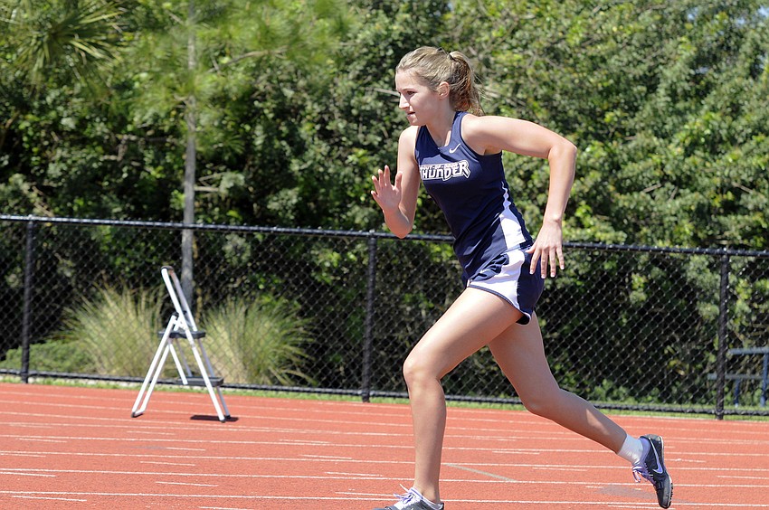 ODA freshman Chloe Ruppert finished fifth in the 400-meter dash in 1:12.45.