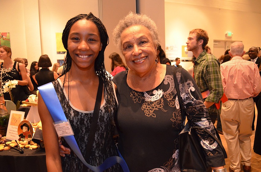 Aliyah Cunningham and Eleanor Merritt