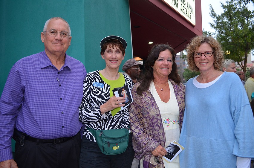 Scott McLeod, Nancy Elswick, Jennifer Hall and Kim Cain from First Presbyterian Church of Sarasota.