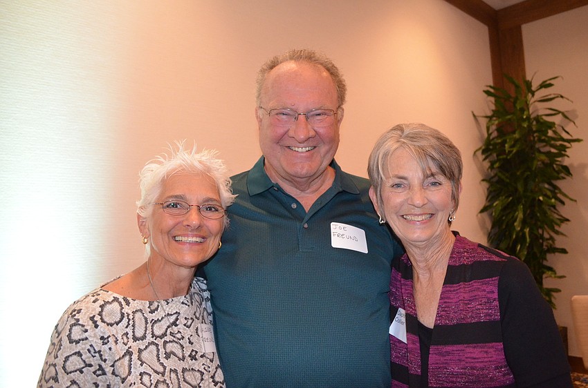 Valerie and Joe Frund with Daphne Collier
