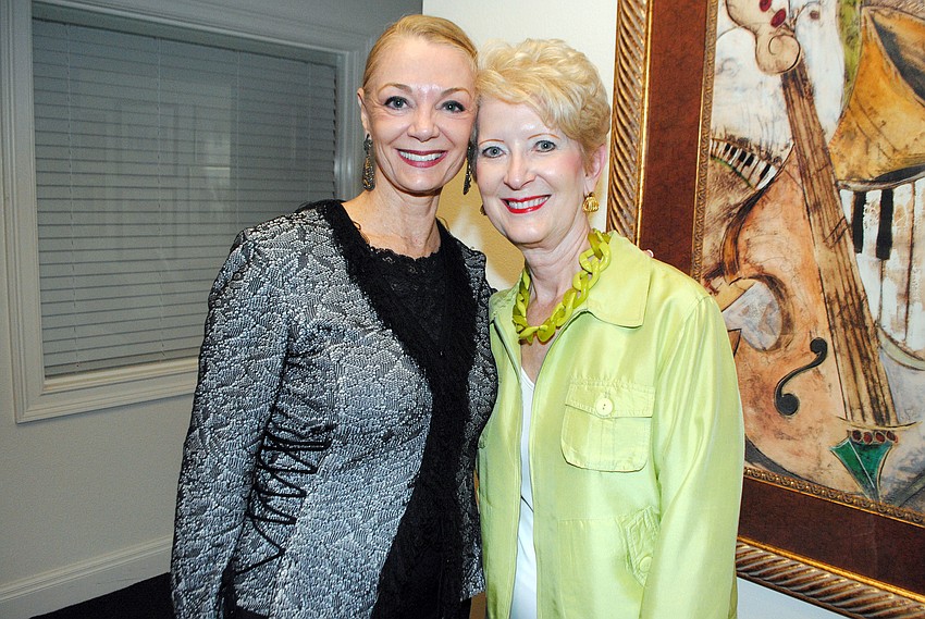 Jean Weidner Goldstein and Christine Jennings