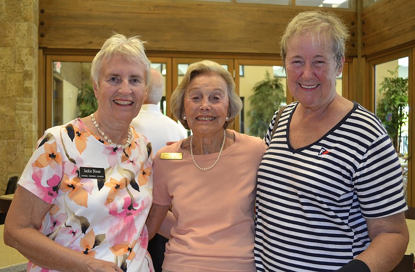 Jackie Dixon, Nancy Cardin and Fran Osborn
