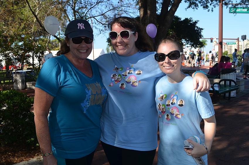 Laura and Jessica Henry with Arianne Kopacz