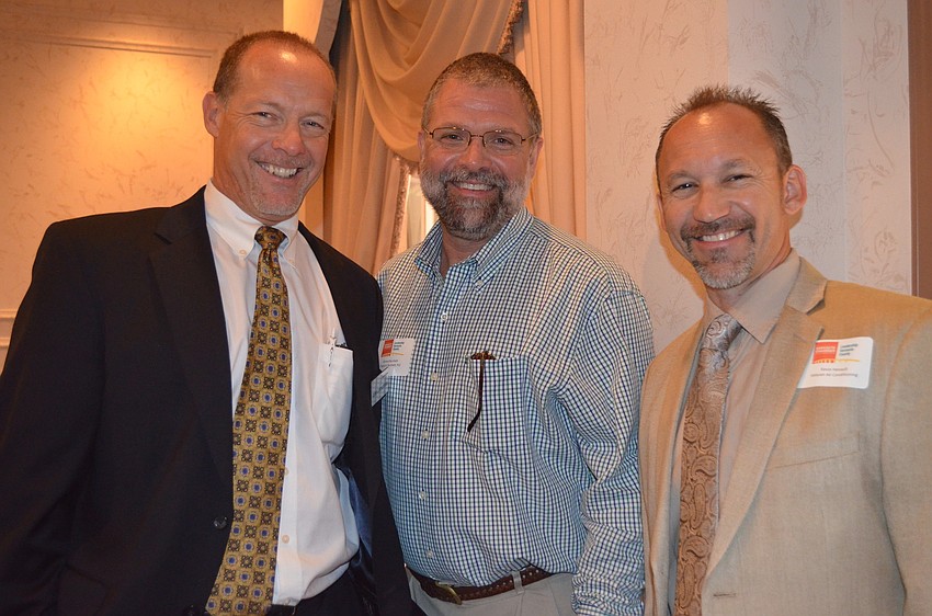 John Letourneau, Richard Burchett and Kevin Henault