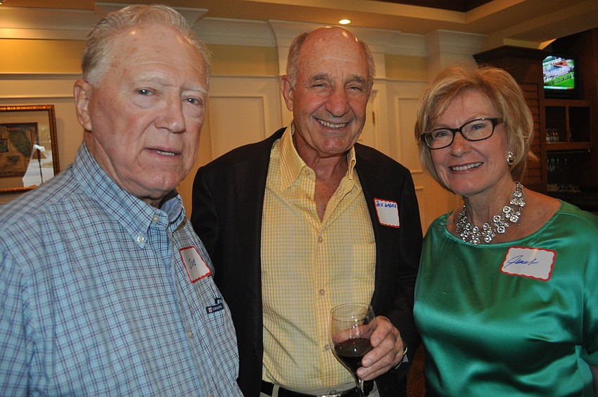 Joe Stashniak, Jack Wagner and Janet Huelster
