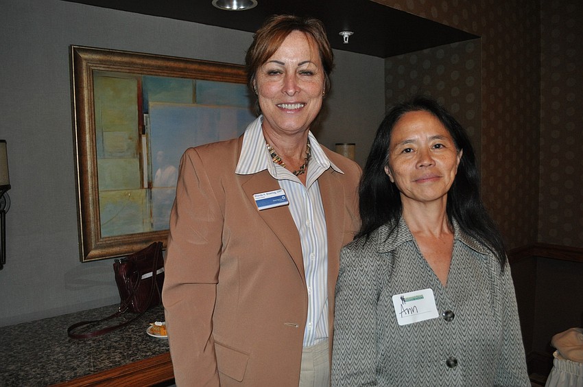 Rhonda Browning of Ameriprise Financial and Ann Johnson, an attorney