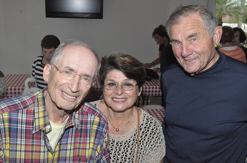 Martin and Susan Goodfriend with Arthur Geller