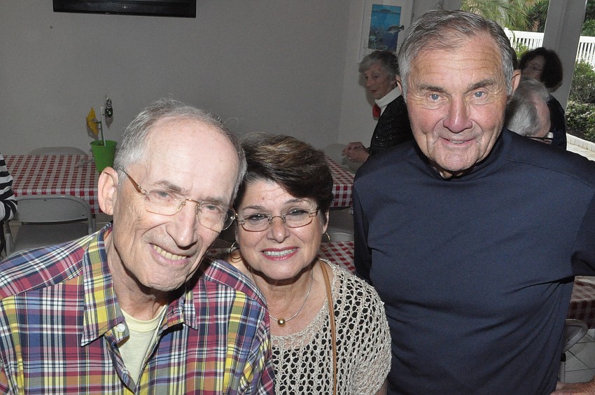 Martin and Susan Goodfriend with Arthur Geller