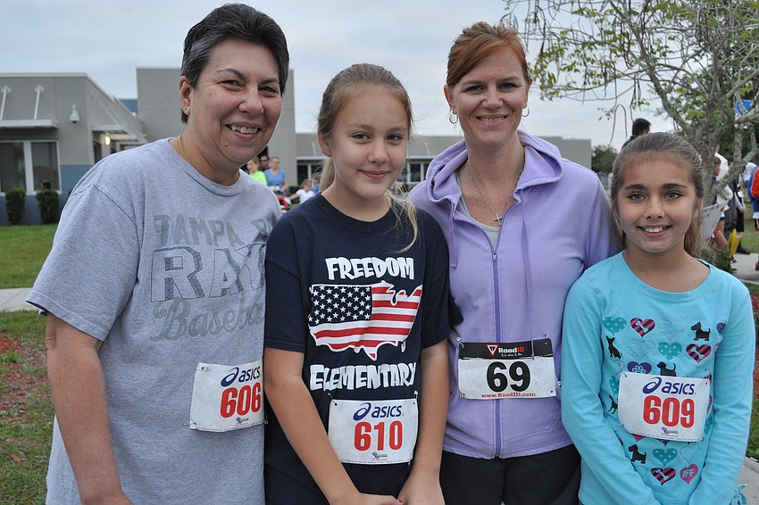 Sherry Williams, Ashleigh Stout, Brandy Coffey and Courtney Stout