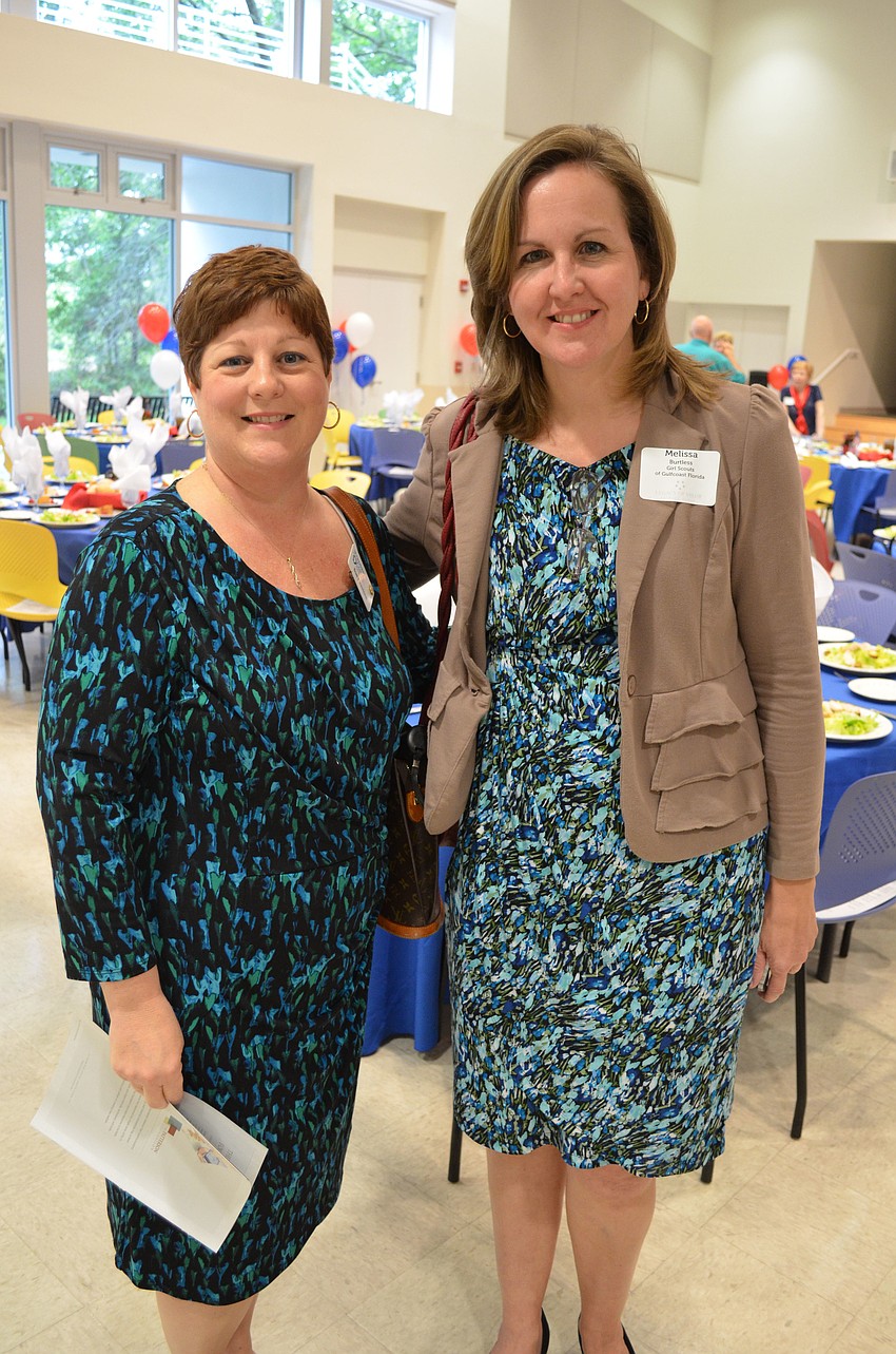 Sue Firestone and Melissa Burtless