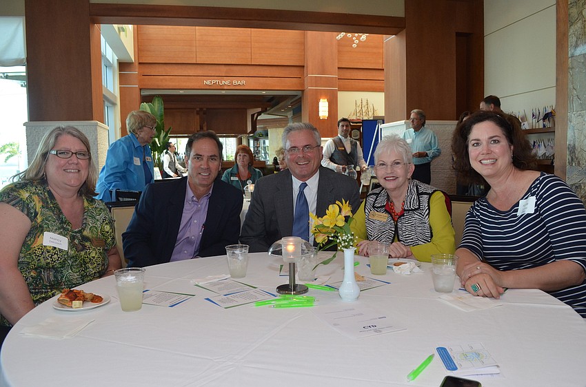 Nancy DeLoach, Jay Berman, Danny Bileyu, Caroline Zucker and Nicole Candal