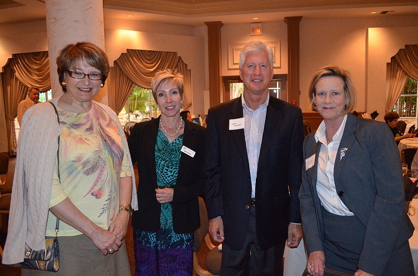 Susan Jackewicz, Stacy Prouty, Leon Thibeaut and Caroline Chambliss