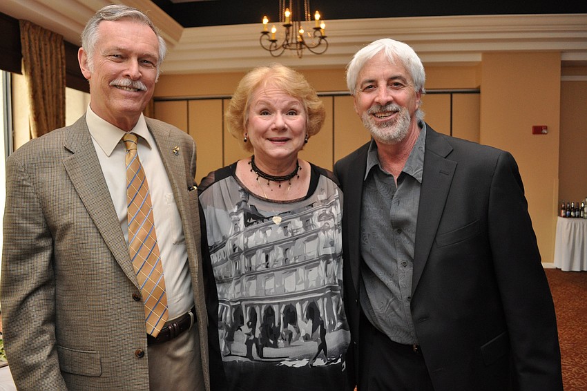 Brinton Smith with Mellonie Smicklas and Ken Slavin