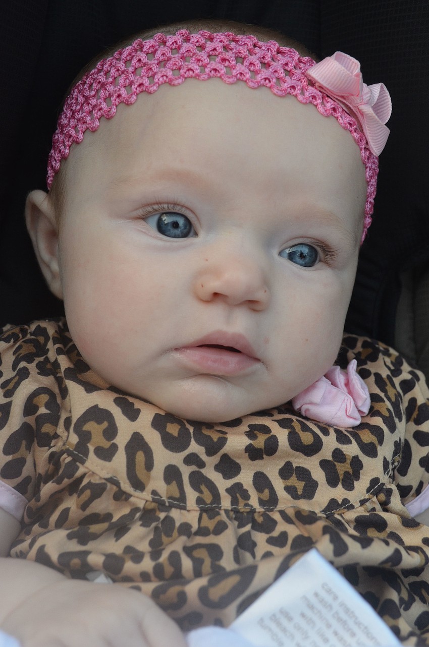 Eleven-week-old Teagan Doyle