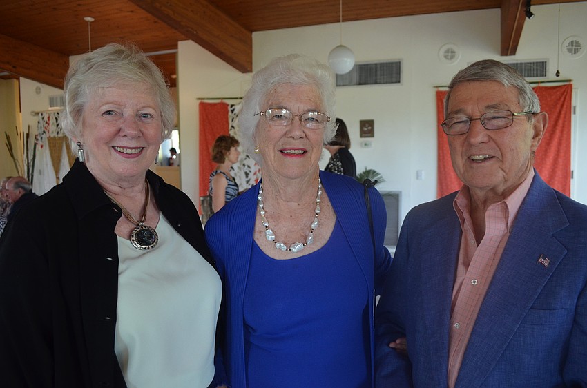 Jane Lawrence with Susan and Don Featherman