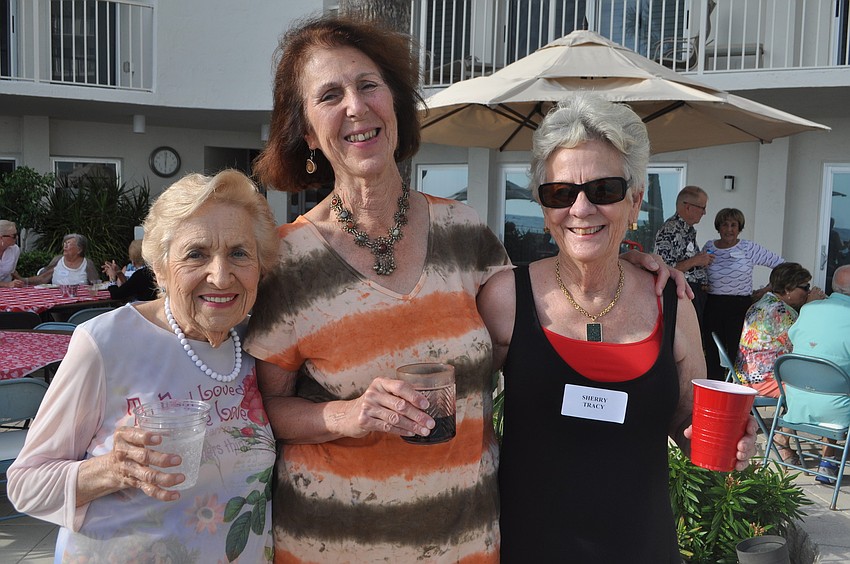 Helen Moss, Myra Sandler and Sherry Tracy