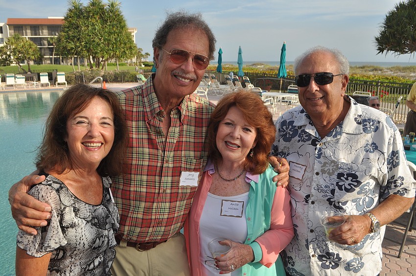 Arlene and Jerry Schwartz with Anita and Murray Moliken
