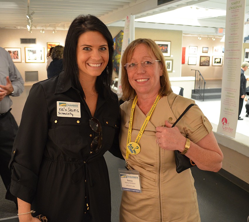 Erin Stevens and Nancy Erickson