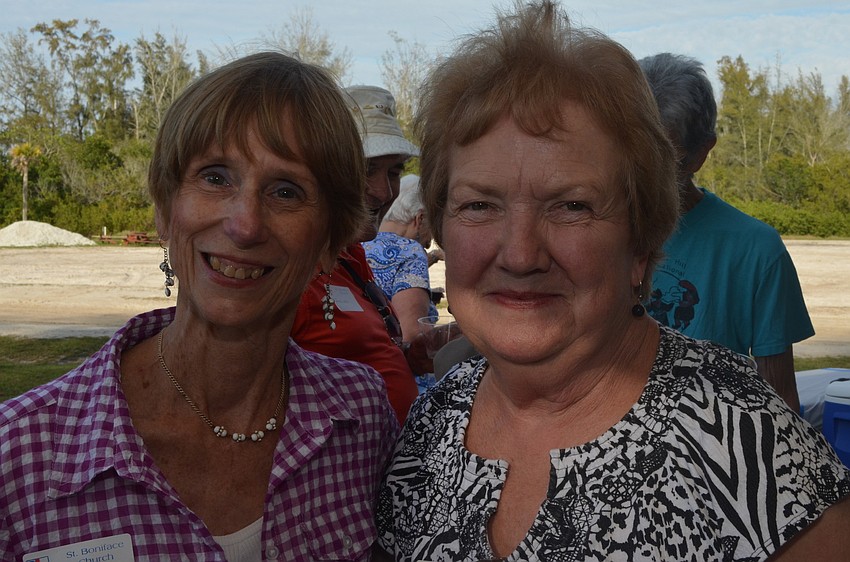 Dor Brown and Mary Gordon