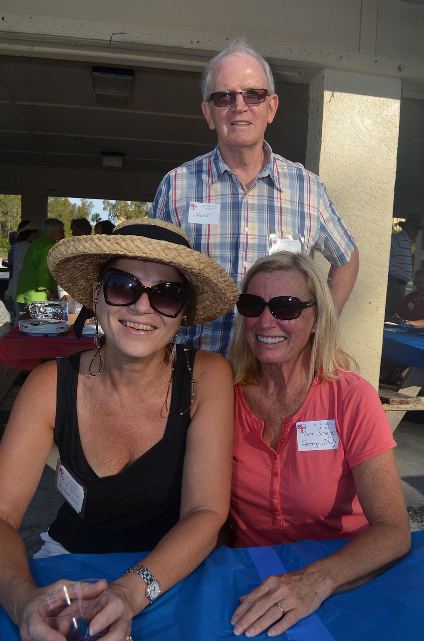 Rita Dadzis, Christopher Scott and Lea Droege