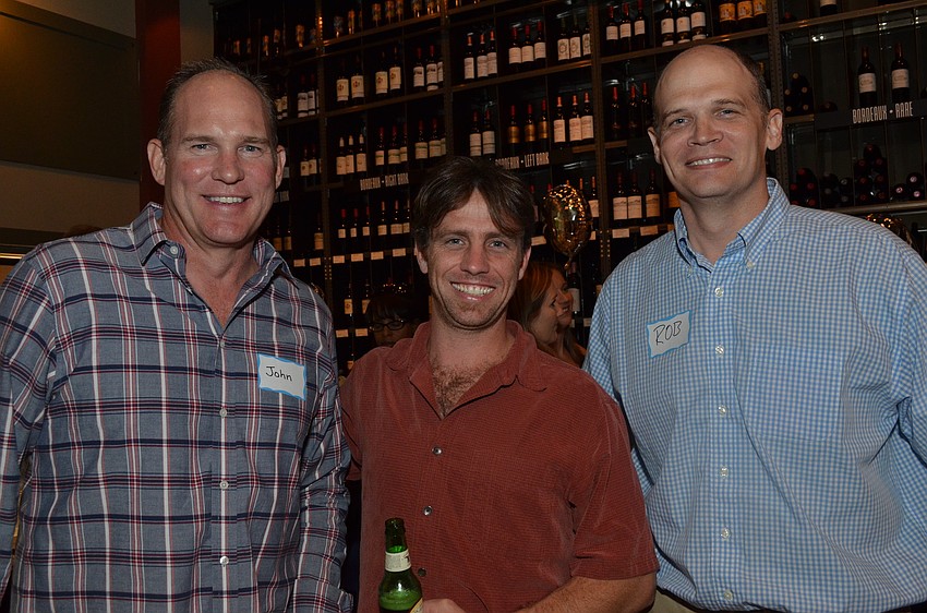 John Folvig, Tim Loy and Rob Morris