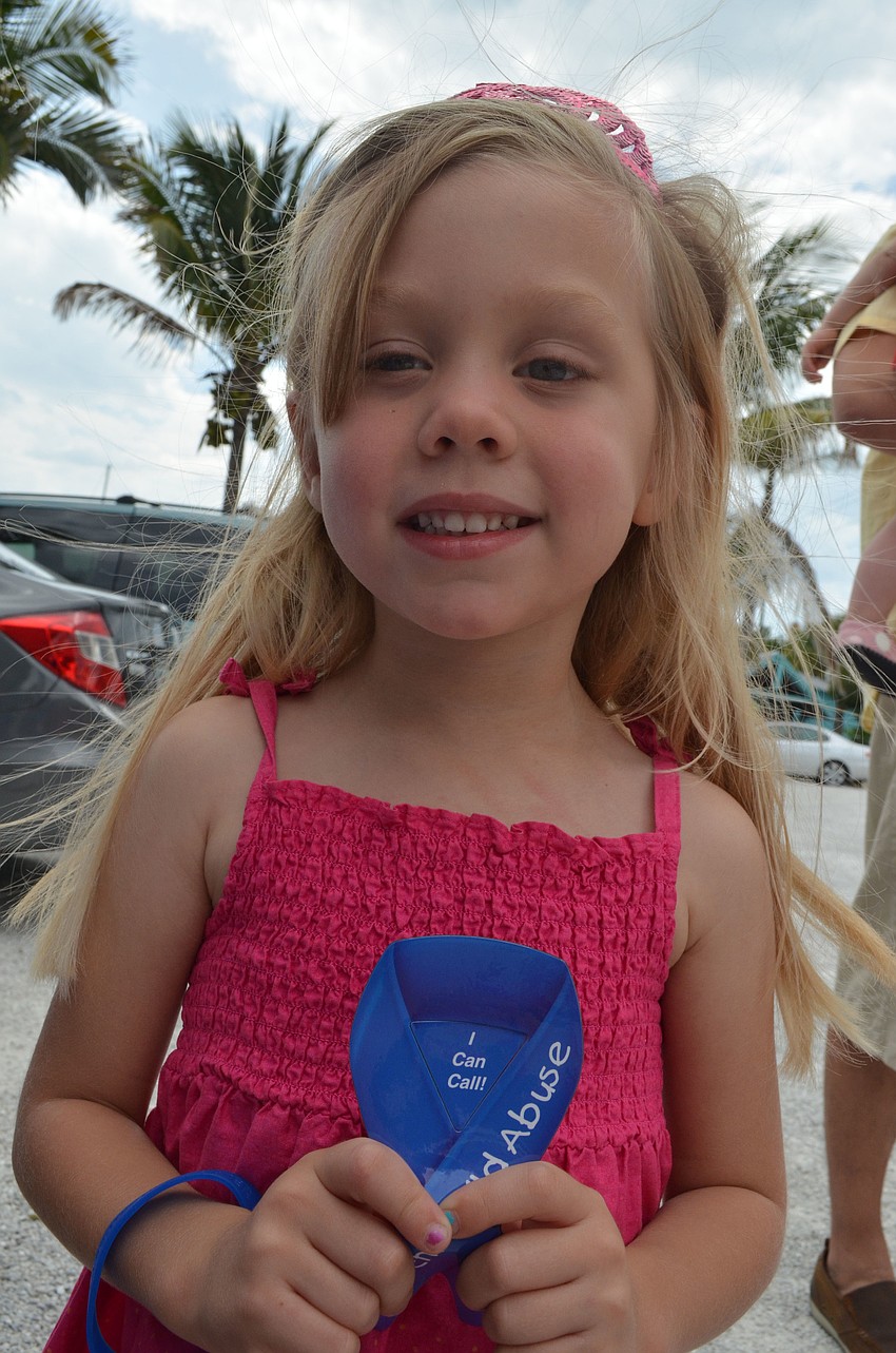 Three-year-old Savannah Fulkerson