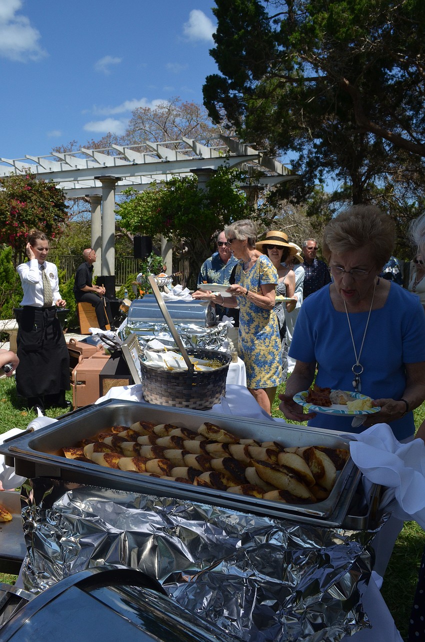 Community members ate Spanish inspired brunch made by Gordonâ€™s Gourmet.