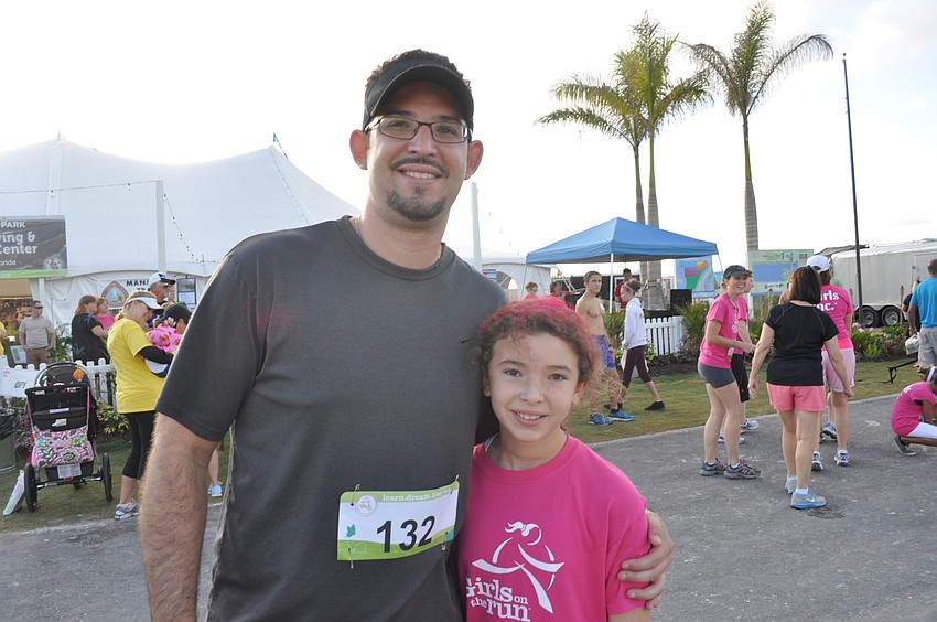 Vincent Bejar and his daughter, Ryley