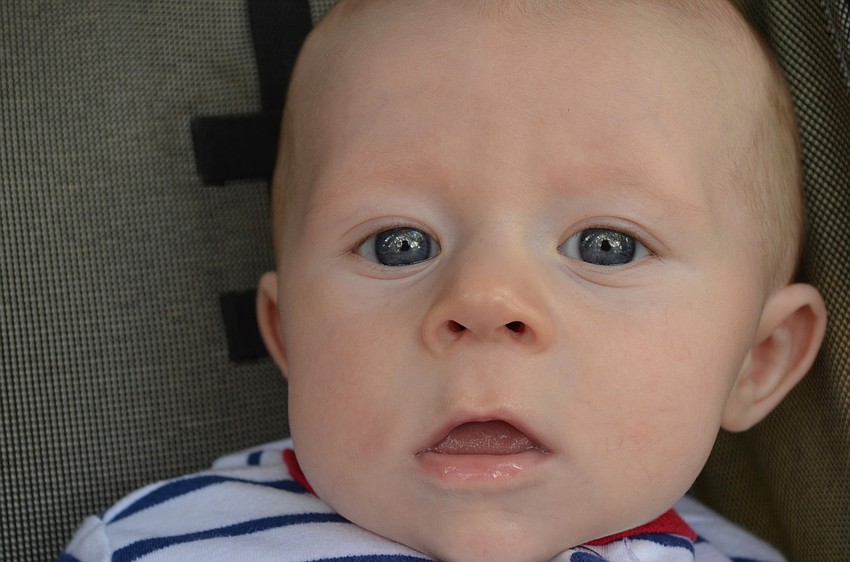 Four-month-old Liam Morgan