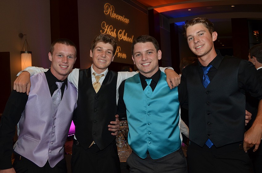 James Robustelli, Austin Hirschman, Chris Werker and John Oravec