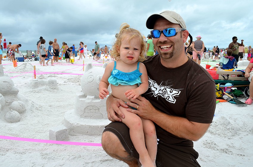 Jason Kubisiak and his daughter, Reese.