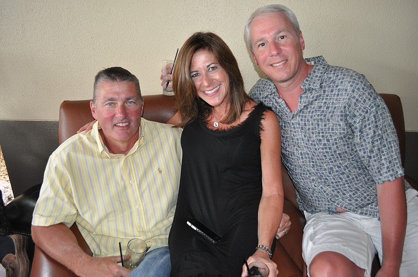 Bob and Kim Walters and Rick Timmerman are big Kentucky Derby fans.