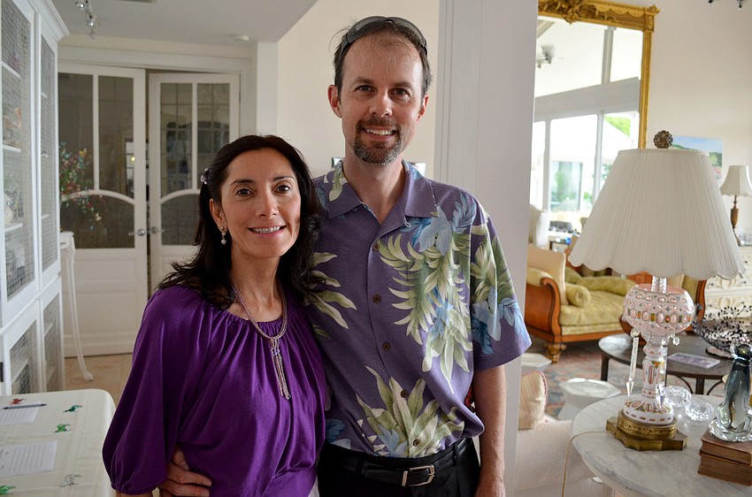 Brandon Grupka and Marcela Calderon