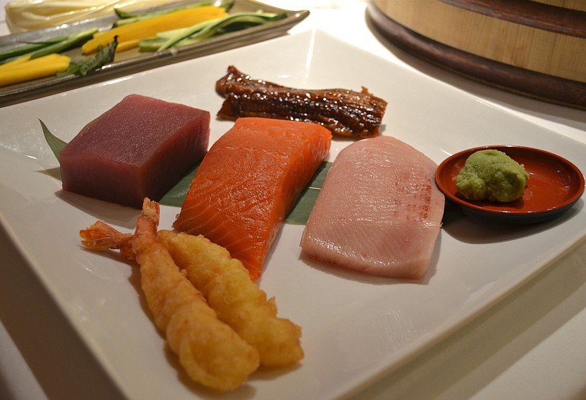 Your Observer Photo The fish ingredients used in the demonstration